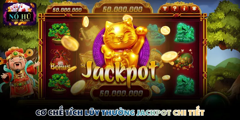 Cơ chế tích lũy thưởng jackpot chi tiết