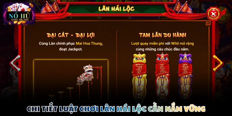 lan hai loc luat Chi tiết luật chơi lân hái lộc cần nắm vững