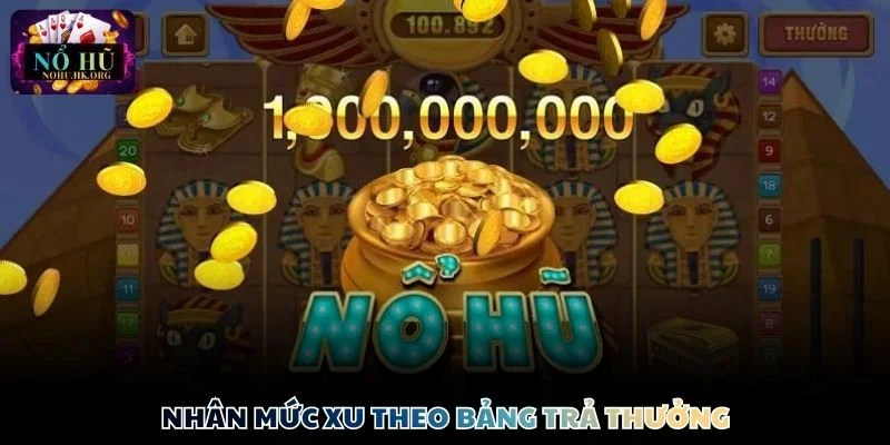 Nổ Hũ than tai bang tra thuong Nhân mức xu theo bảng trả thưởng
